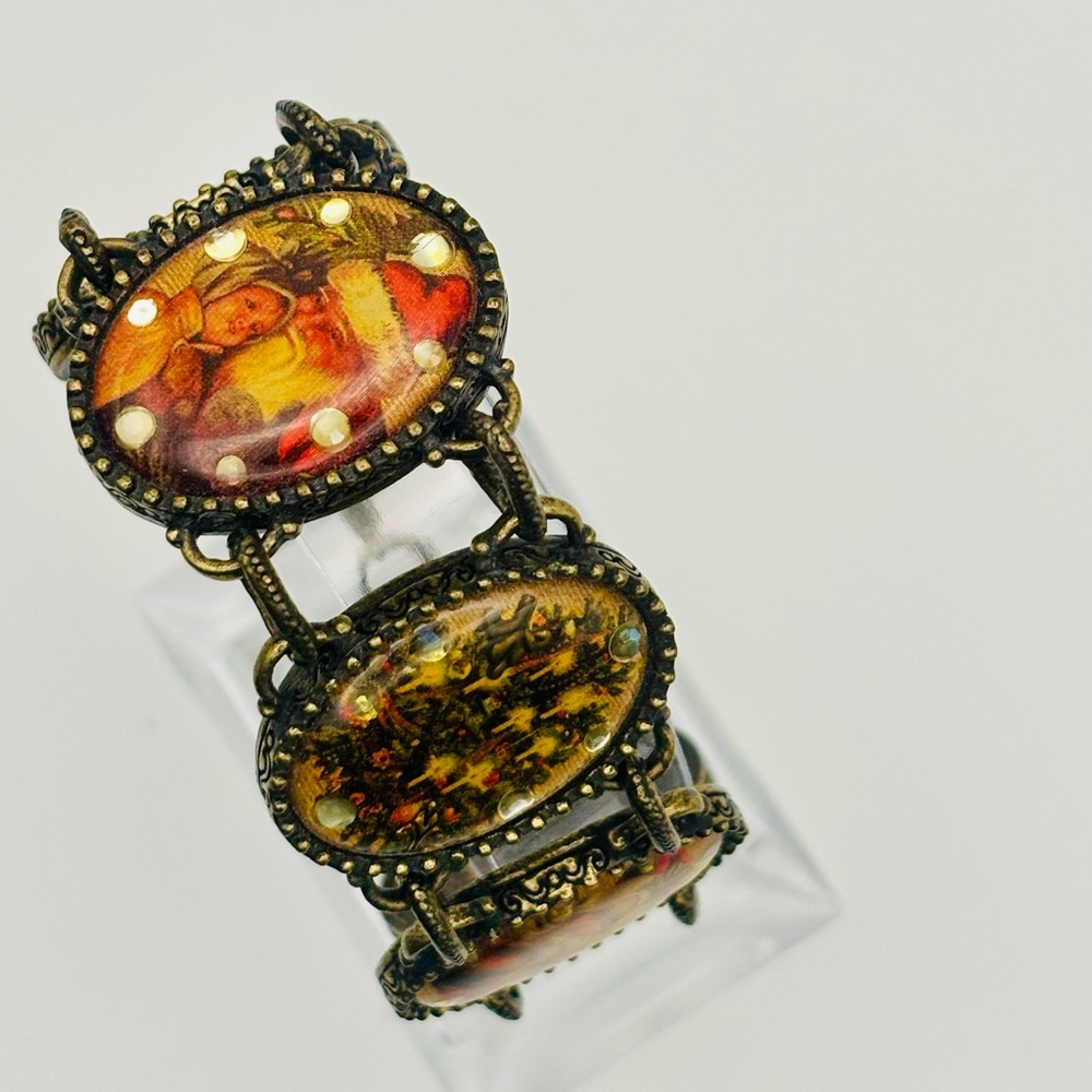 Avon-VTG Nina Ricci for Avon Christmas Bracelet